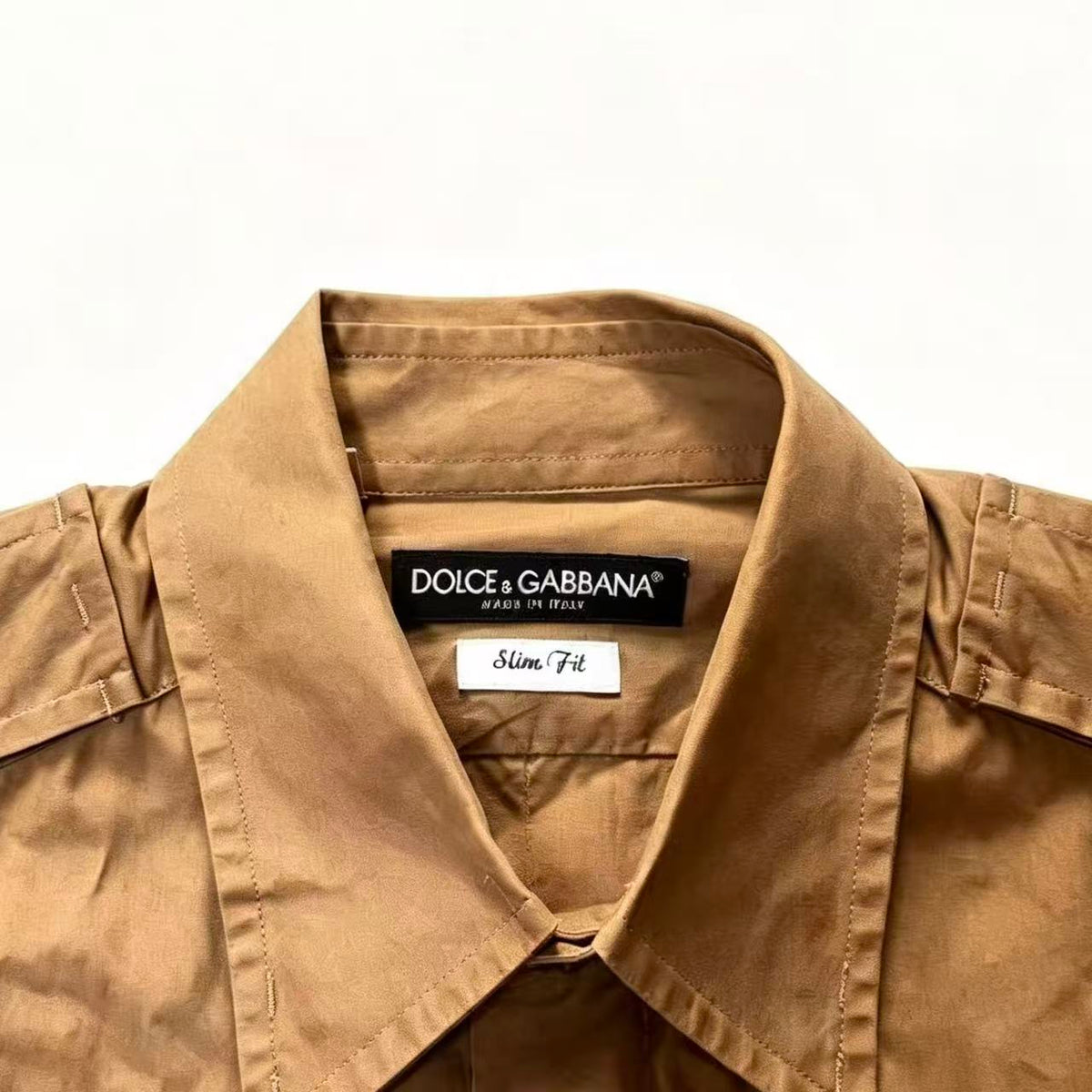 Dolce&Gabbana 08SS Parachute Military Multi-Zip Shirt