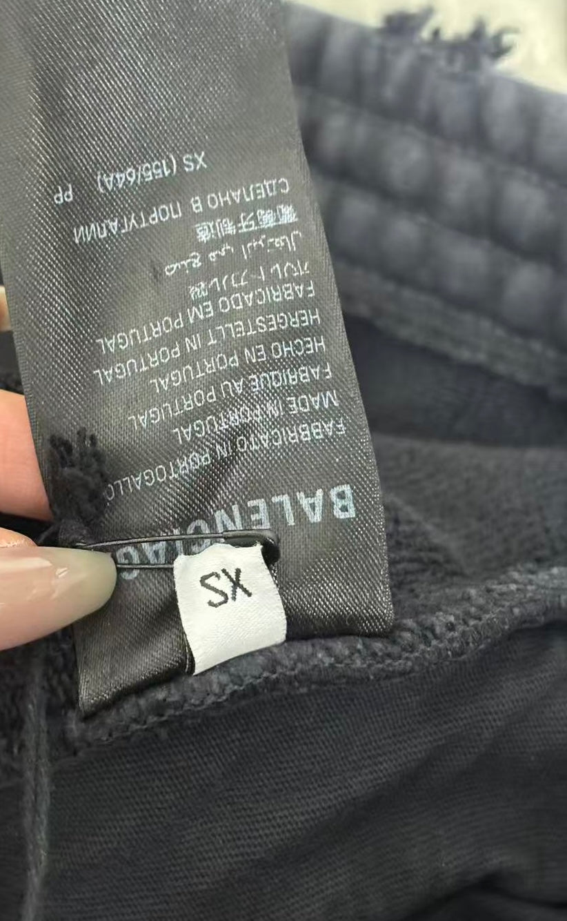 Balenciaga 2023 Graphic Print Lounge Bottoms