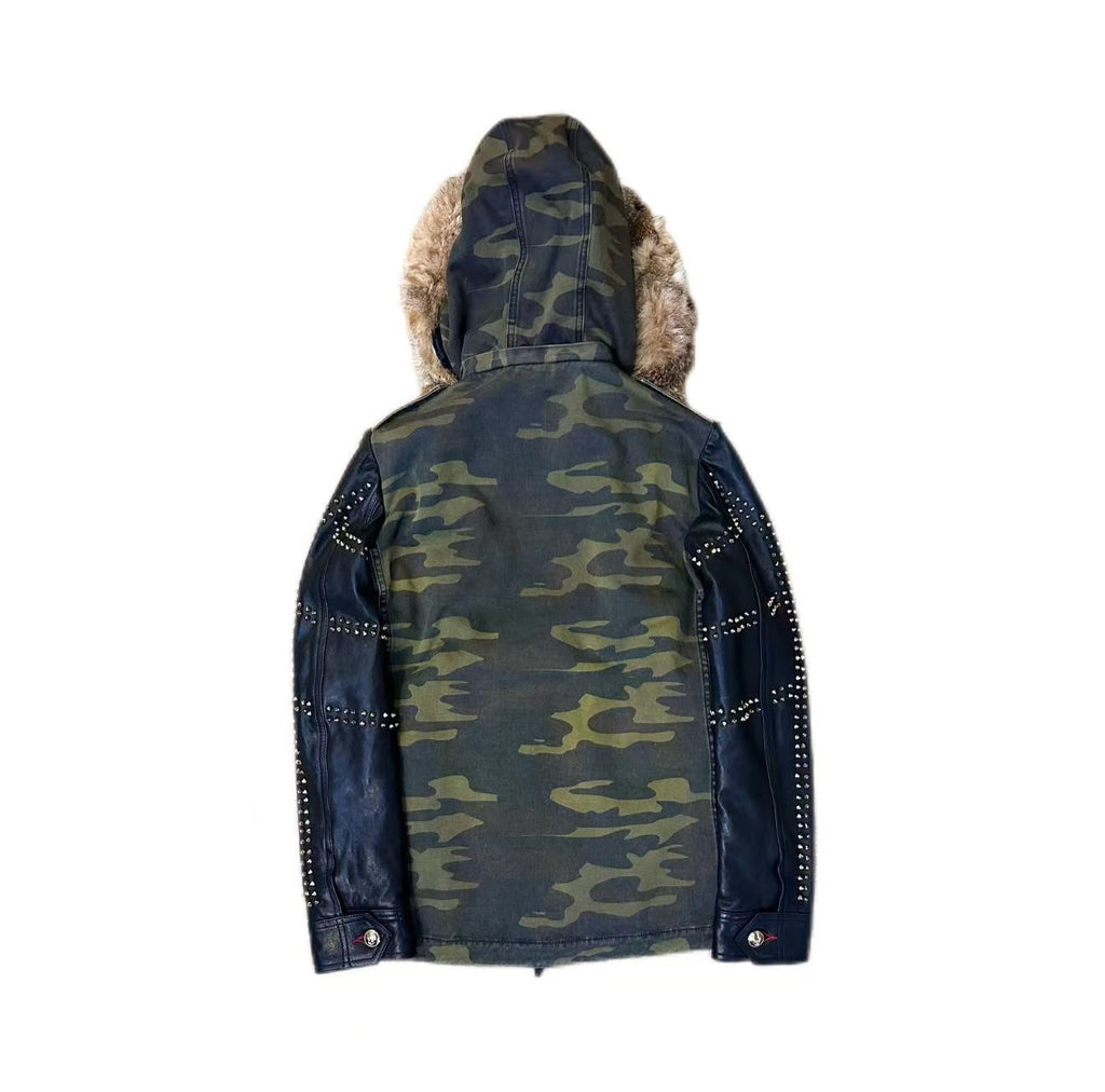 Philipp Plein FW15 Camouflage Parka