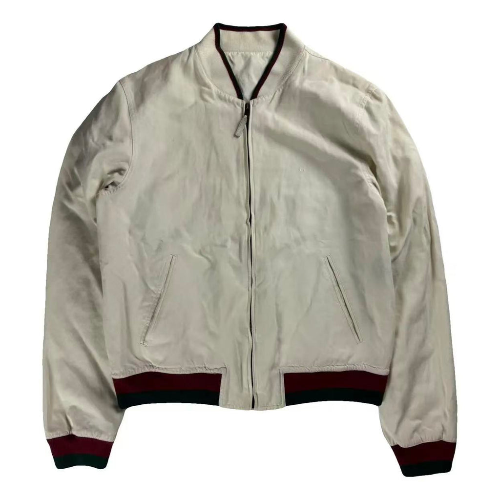 Gucci by tom ford 04aw classic colorway white cotton jacket