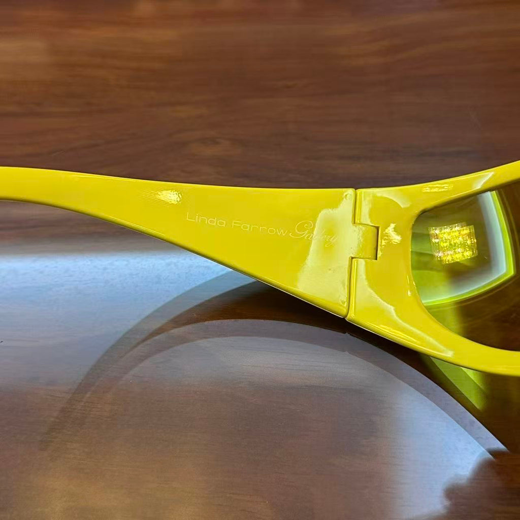 Bernhard Willhelm × Linda Farrow 2008 Mask Sunglasses