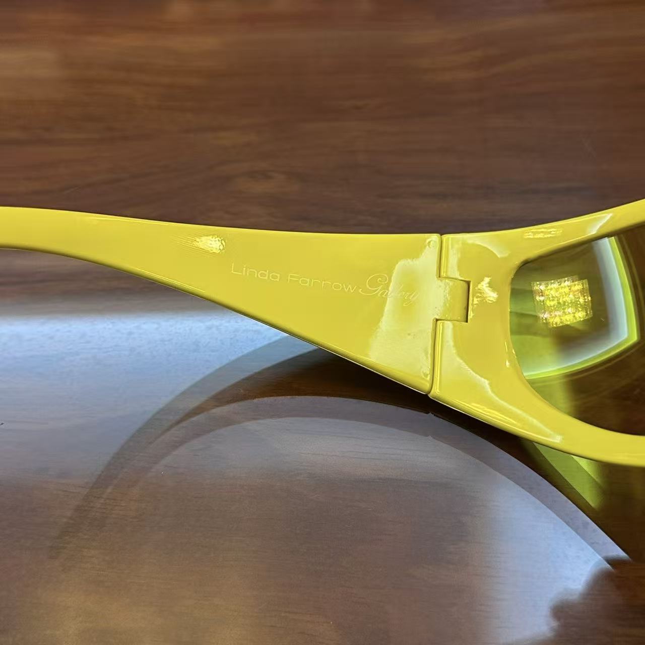 Bernhard Willhelm × Linda Farrow 2008 Mask Sunglasses