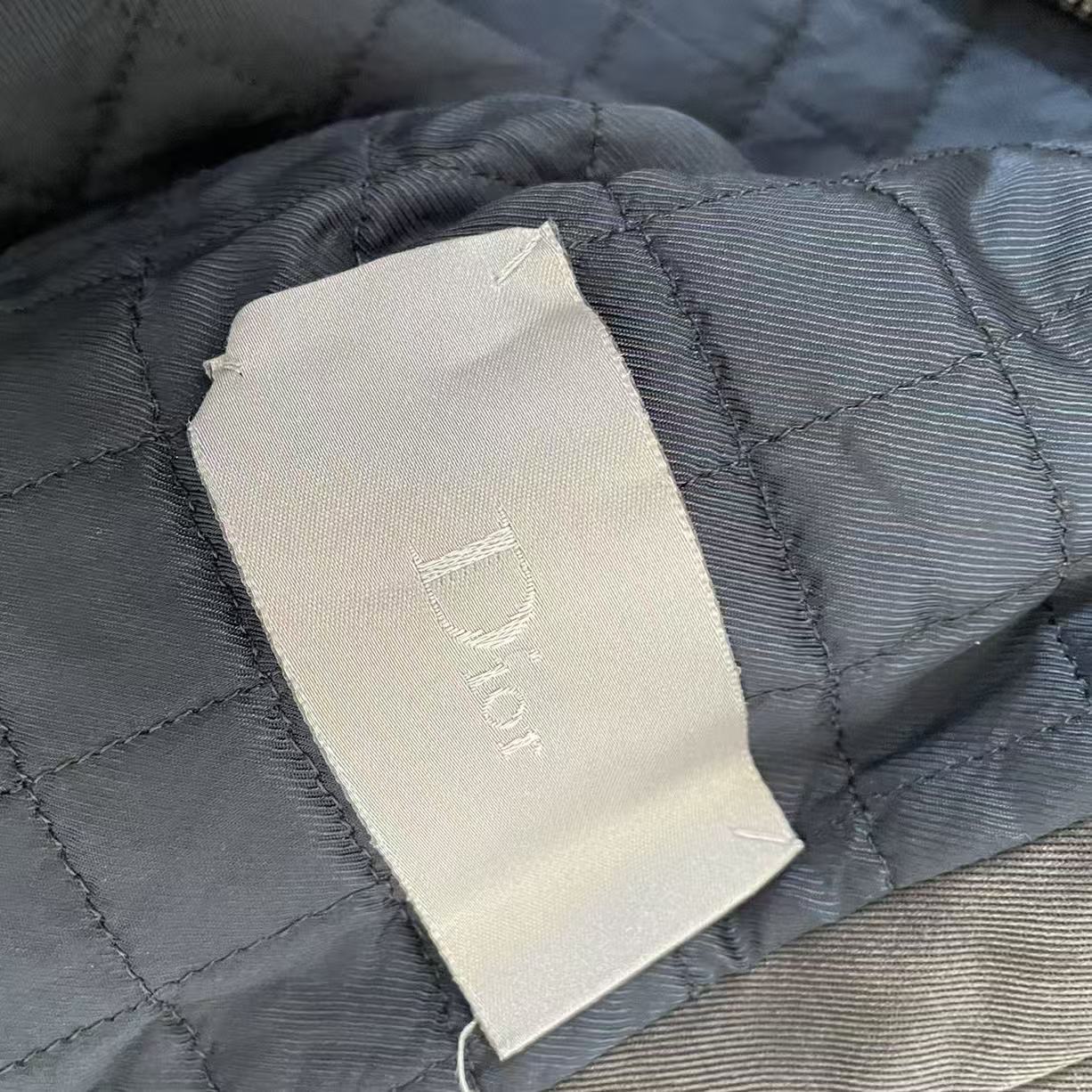 Dior Homme Black Hooded Anorak Jacket