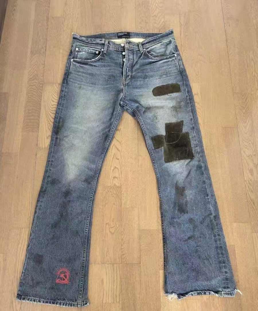 Enfants Riches Deprimes 24FW Patchwork Flared Jeans