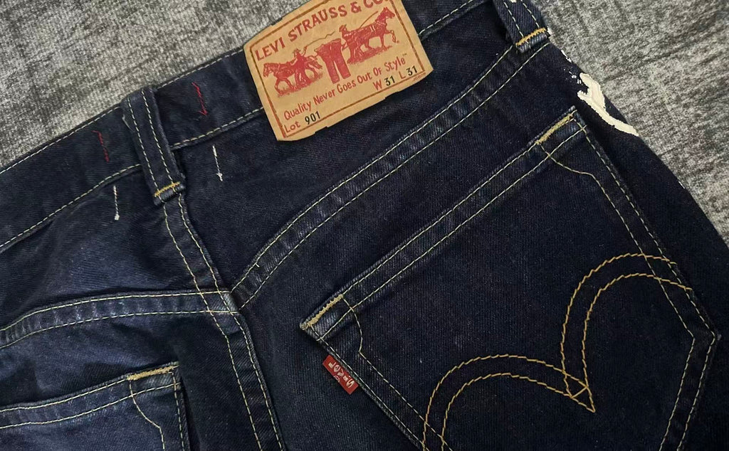Junya Watanabe Levis 2003SS Patined Denim