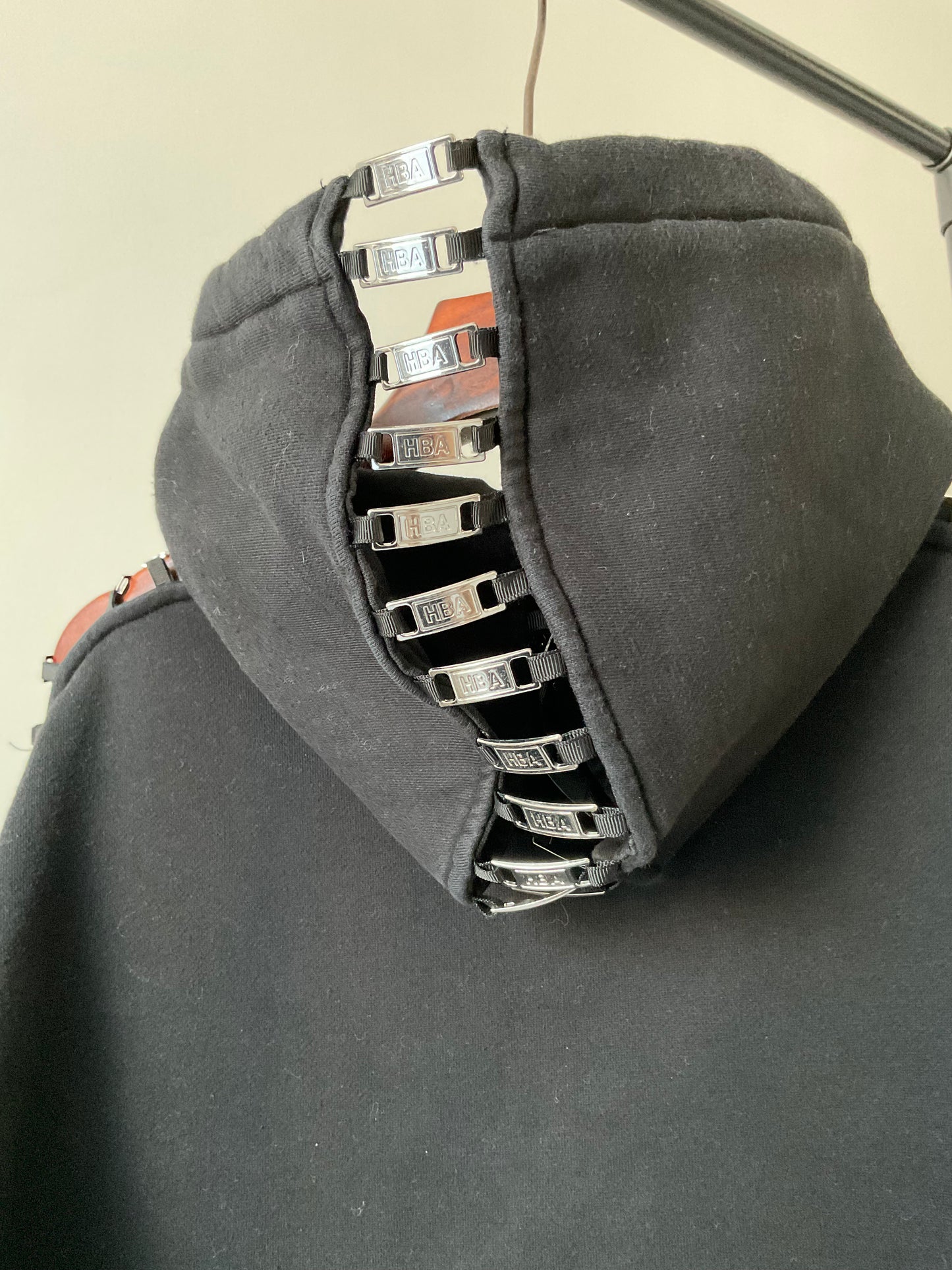 Hood by air archived spine hoodie