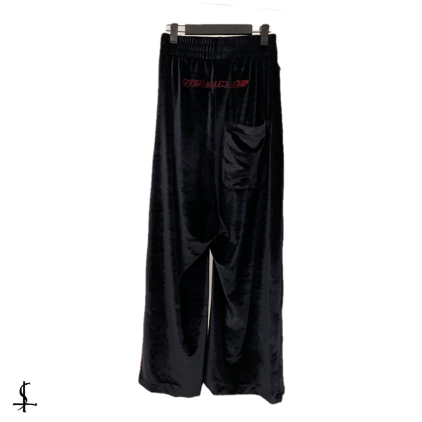 Vetements pour femme 2017 velvet wide leg pants