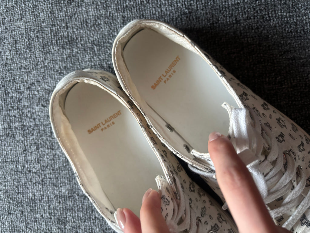 SAINT LAURENT SOLARIS MINI ROBOT SNEAKERS