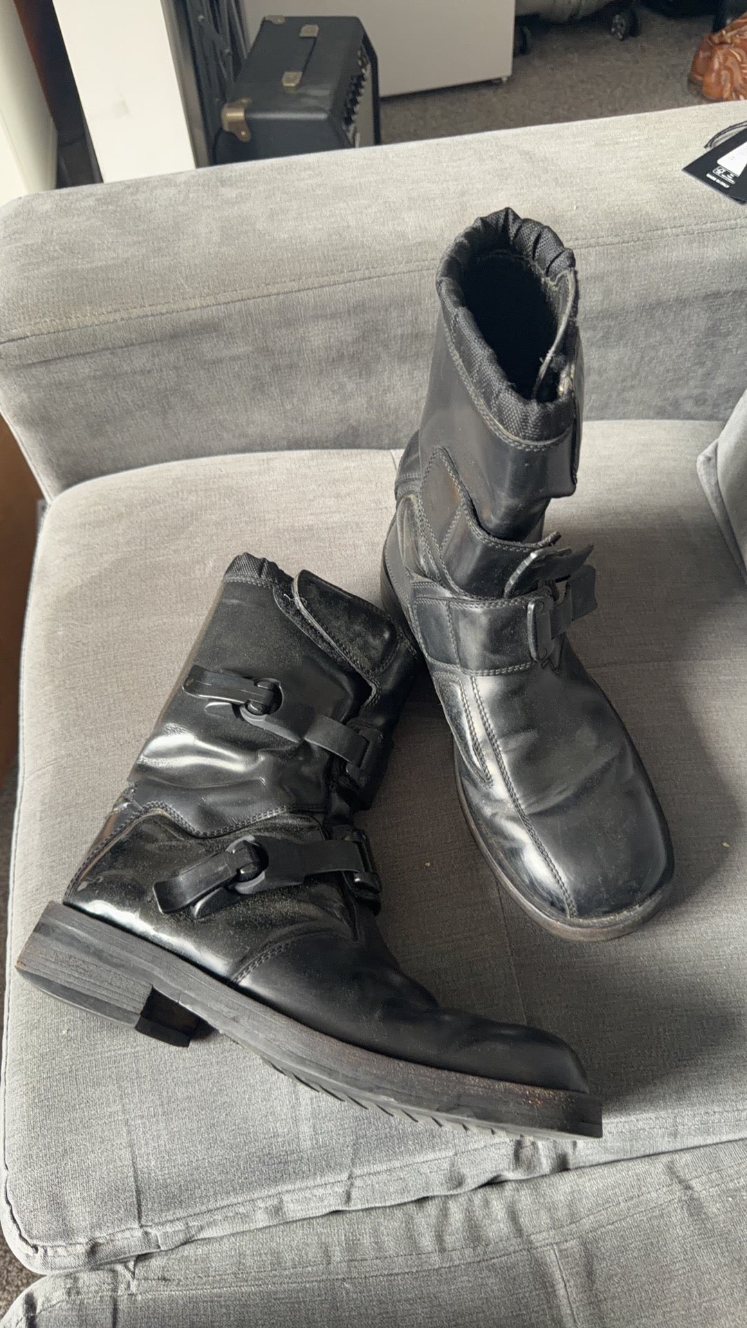 Gucci aw1999 motor boots