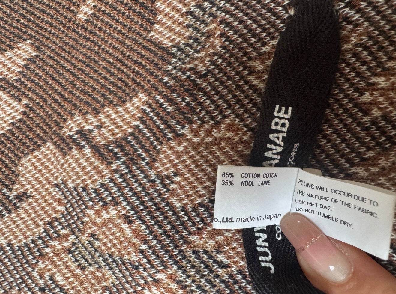 Junya Watanabe x CDG 16 scarf