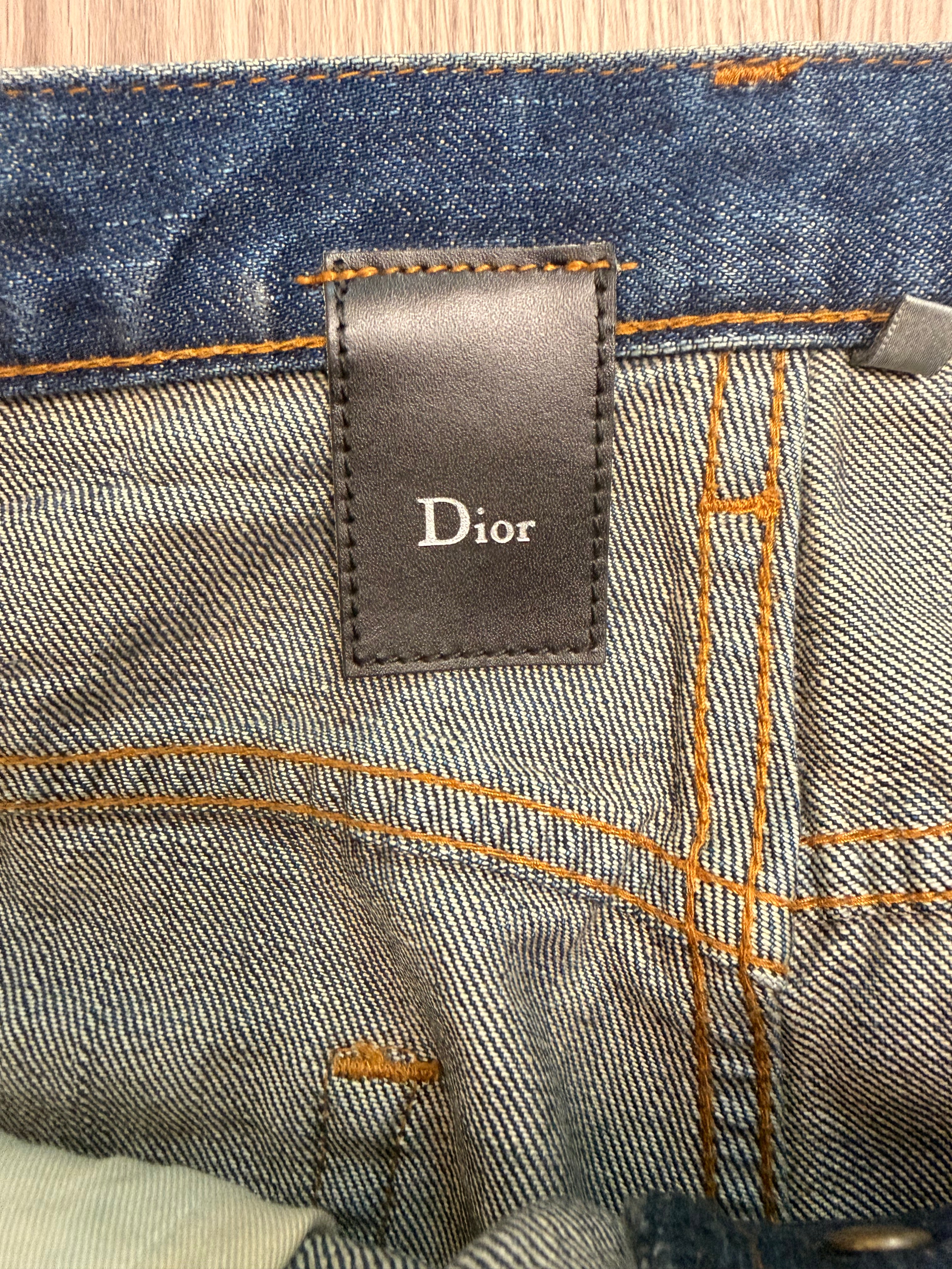Dior homme aw14 Hedi denim