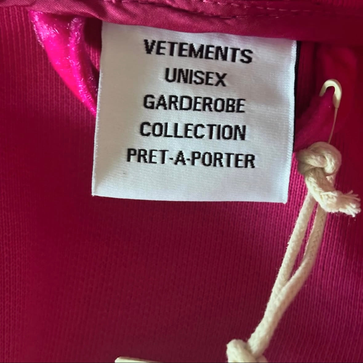 Vetements velvet gown