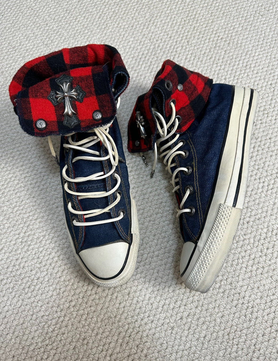 Chrome Hearts converse