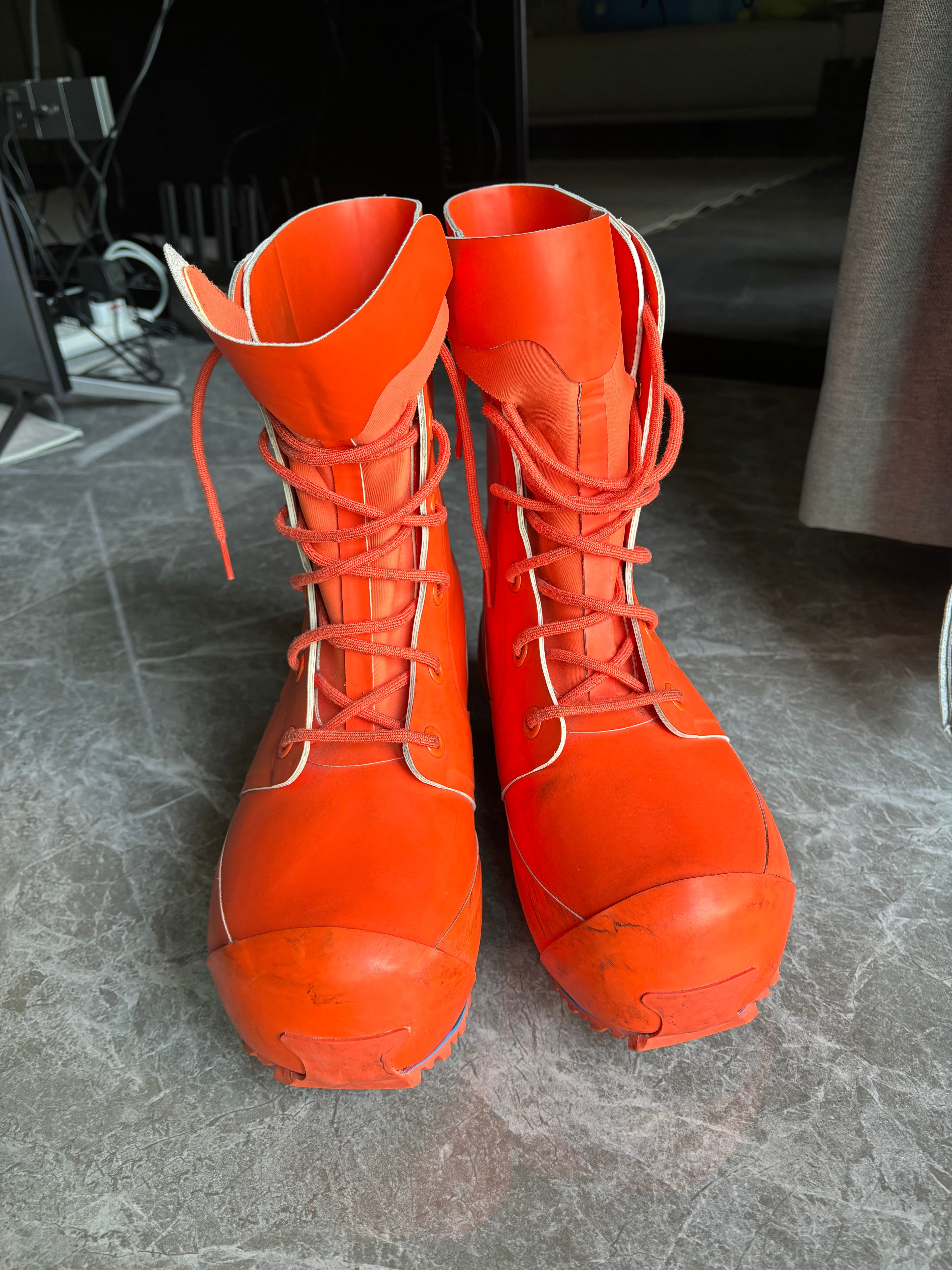 RAF Simon’s adidas bunny boots