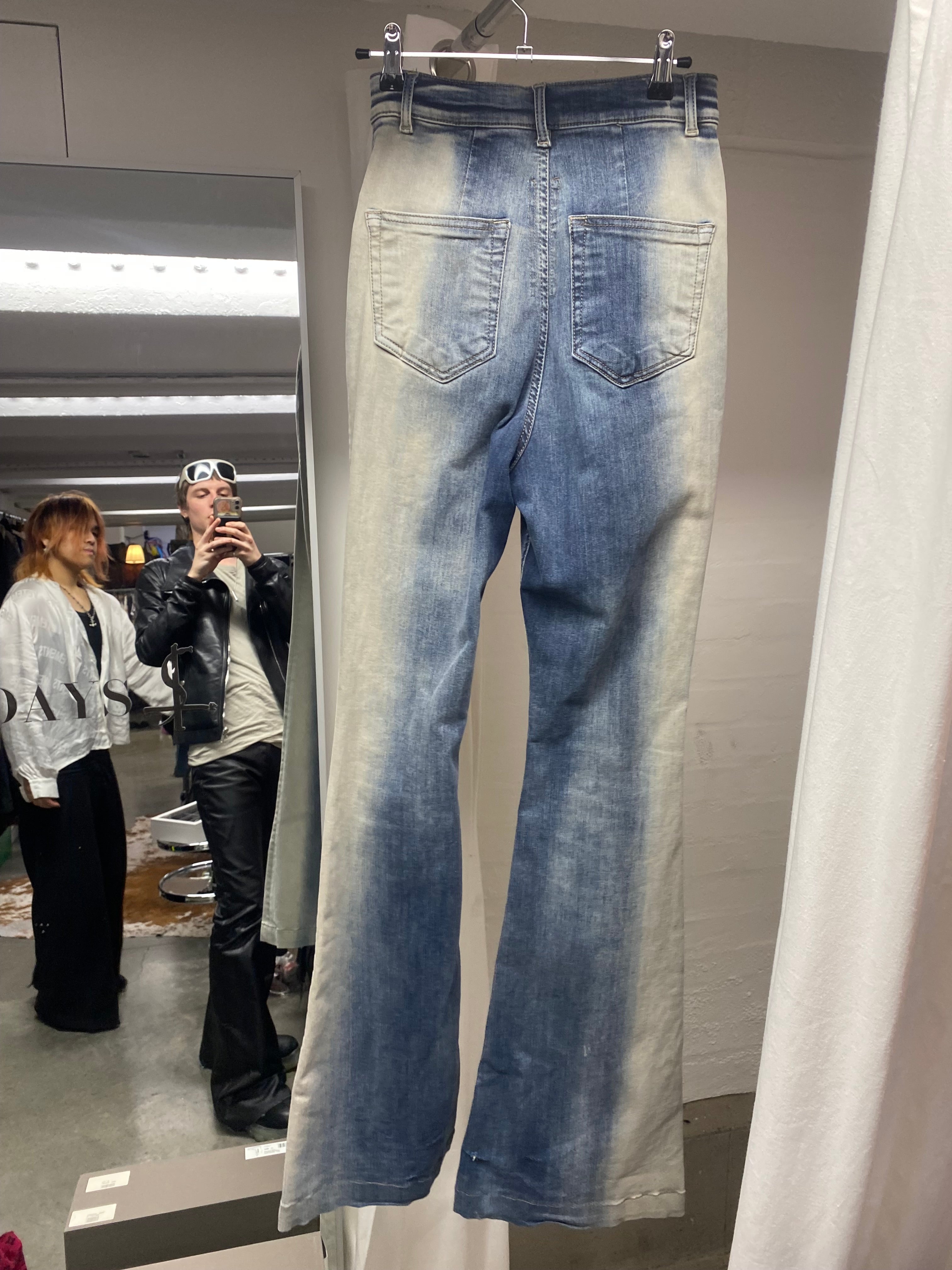 Rick Owen’s flared Jeans