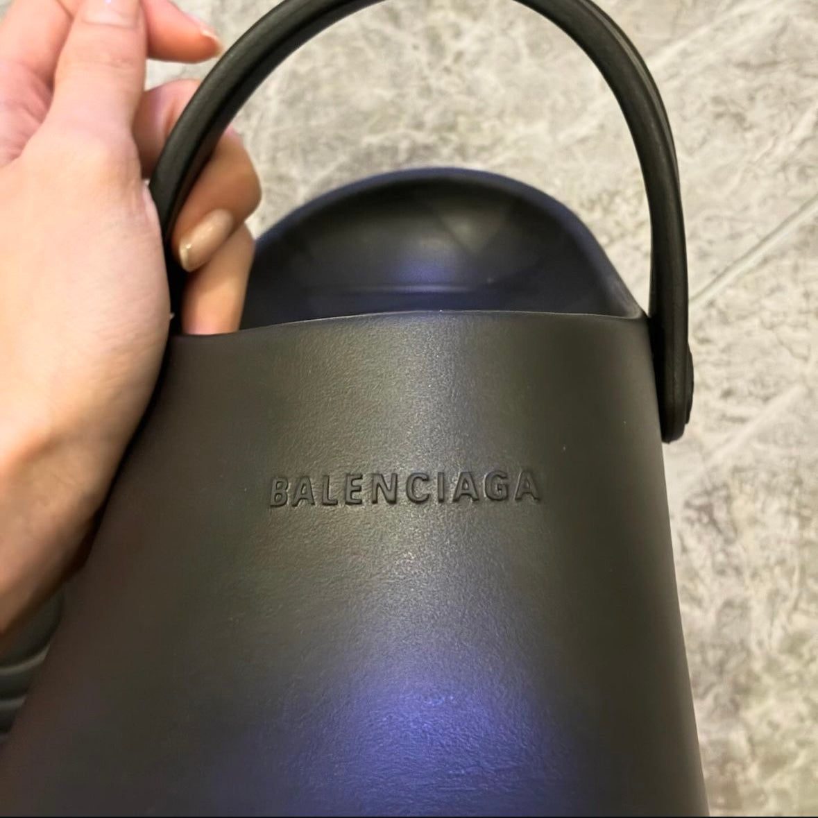 Balenciaga Sunday molded mule