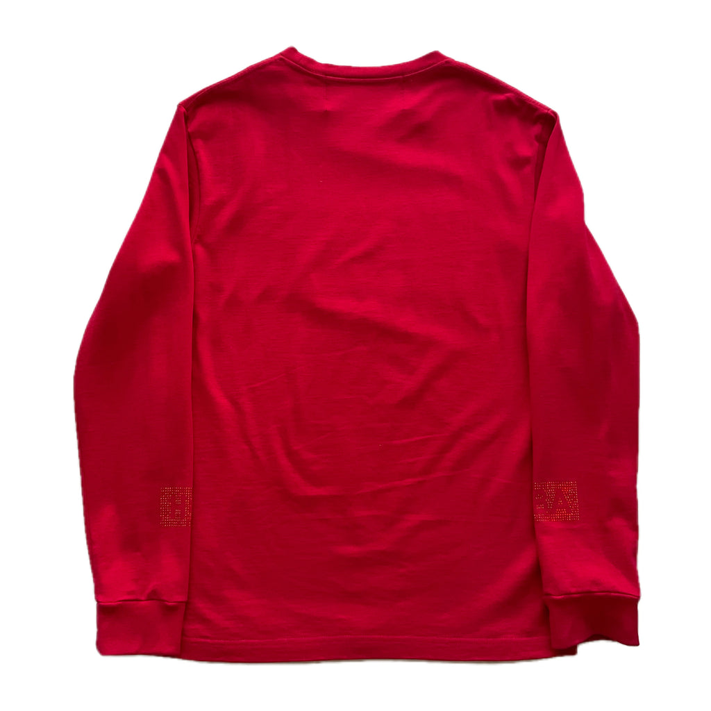 Hood by air x Swarovski crystal long sleeve