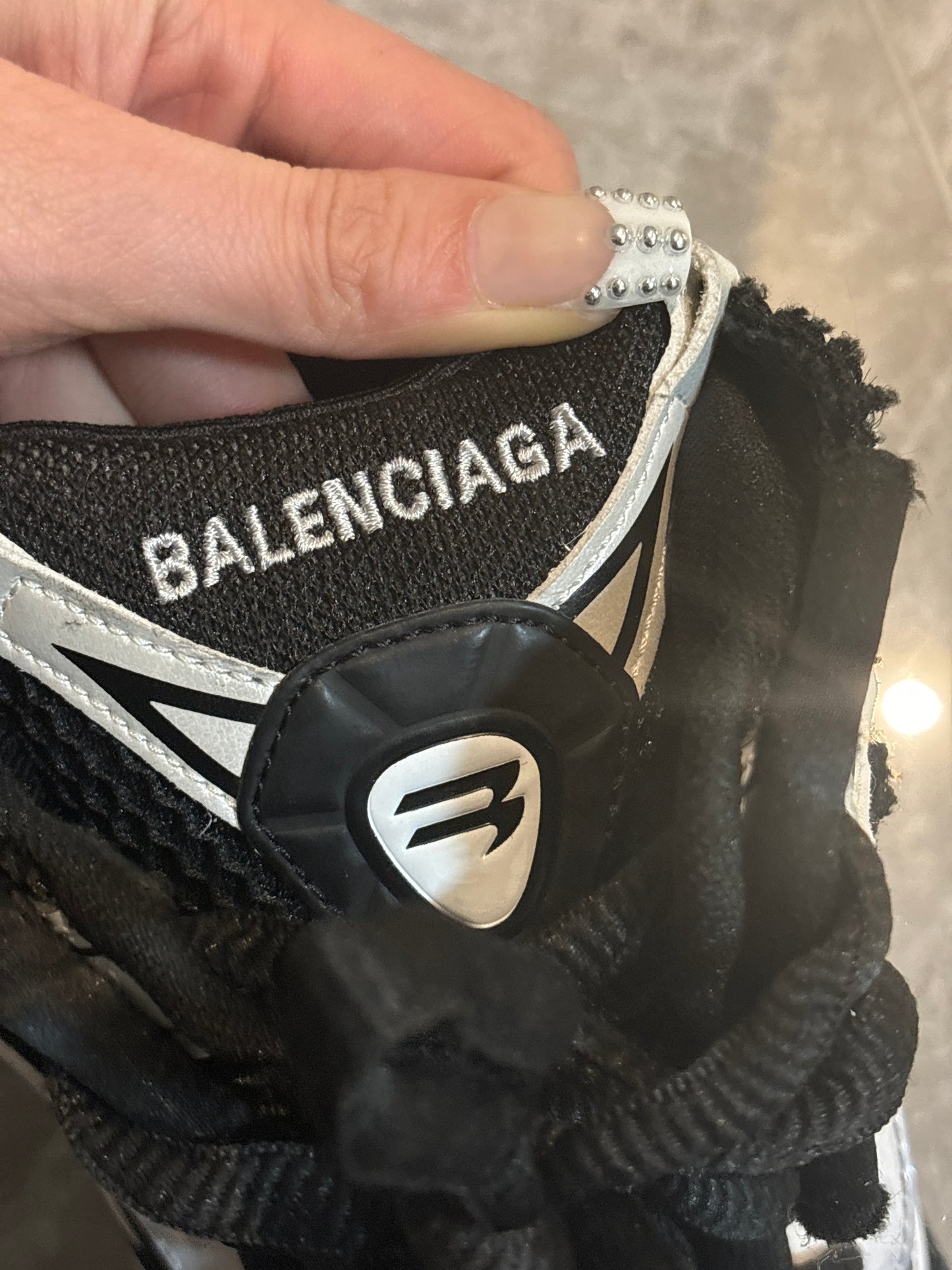 Balenciaga ss22 runner high top sneaker