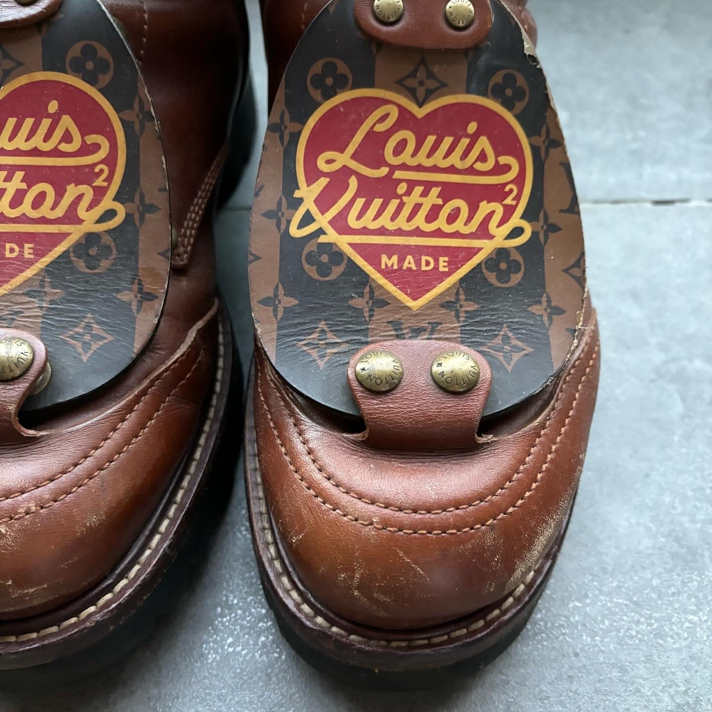 Louis Vuitton
Oberkampf leather boots