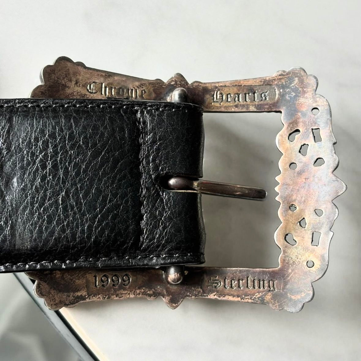 Chrome hearts belt