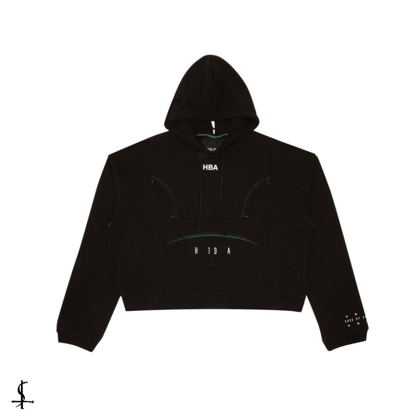 Hood by air two way hoodie