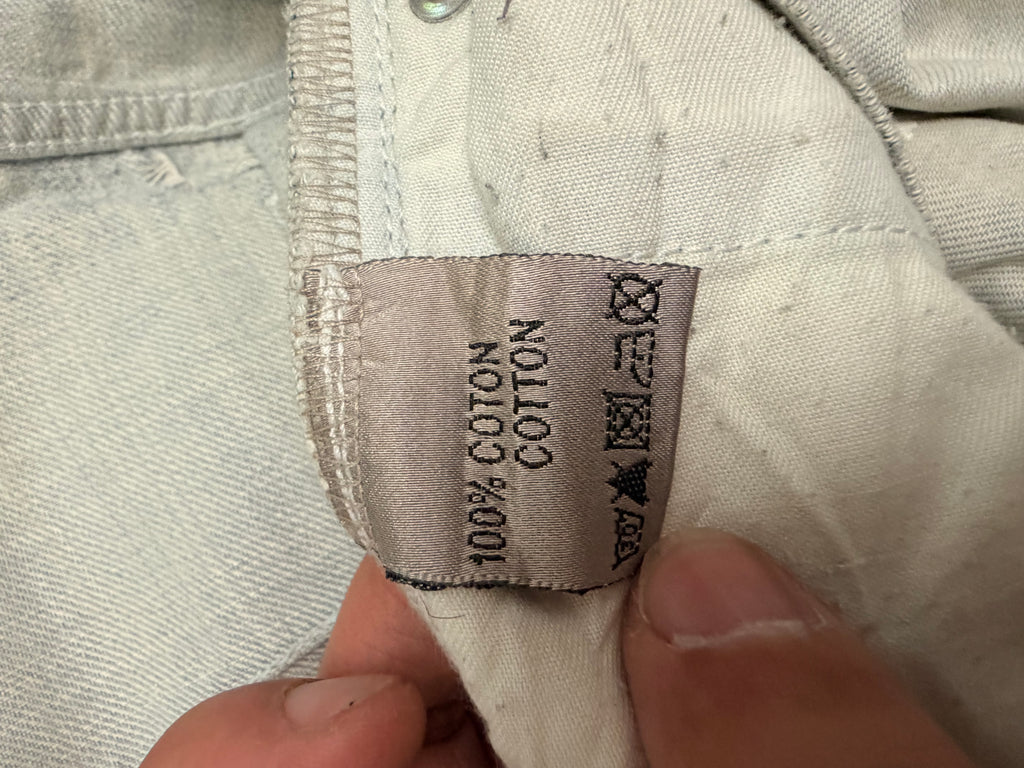 Dior × Hedi Slimane Dior Homme white paint splatter jeans