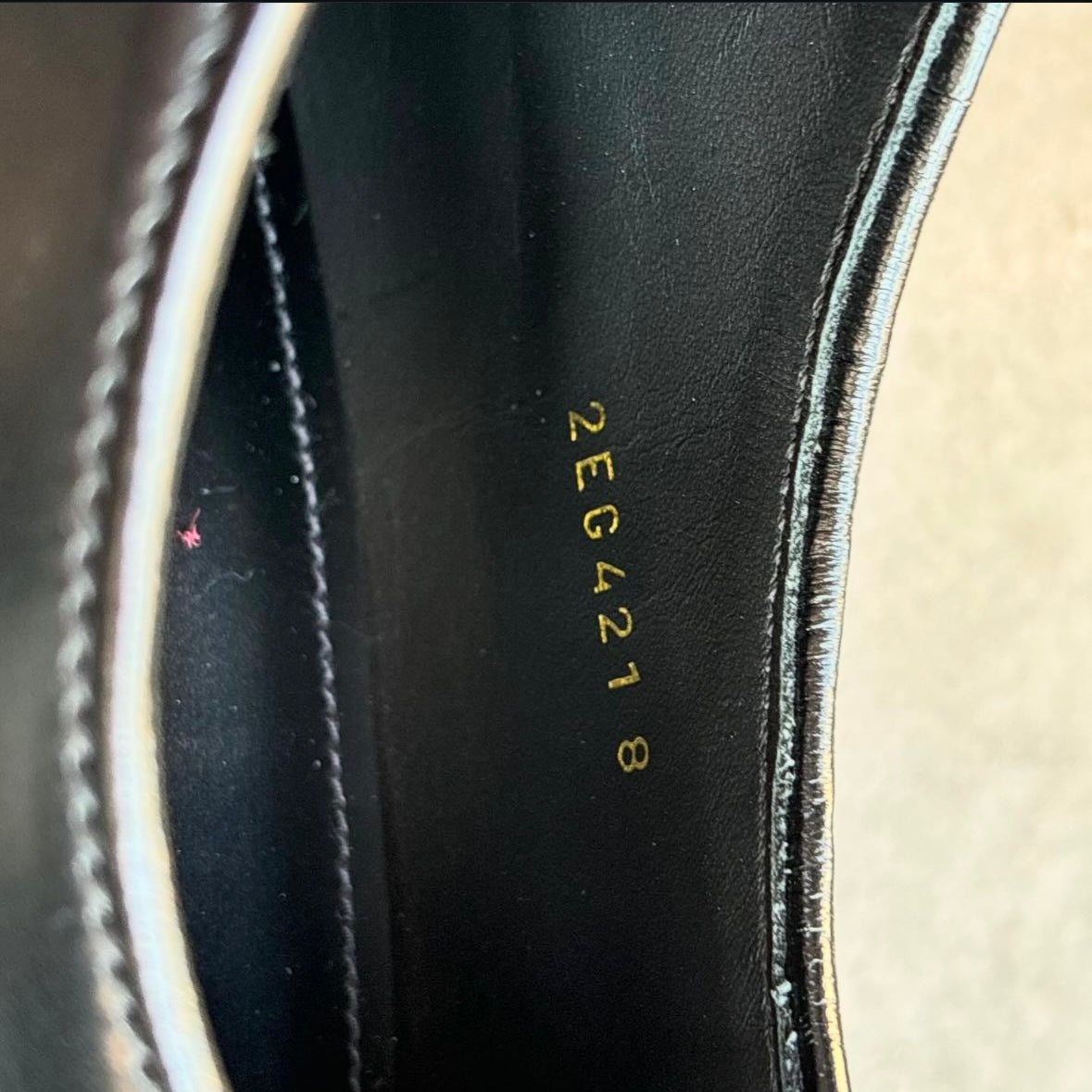 Prada leather shoes