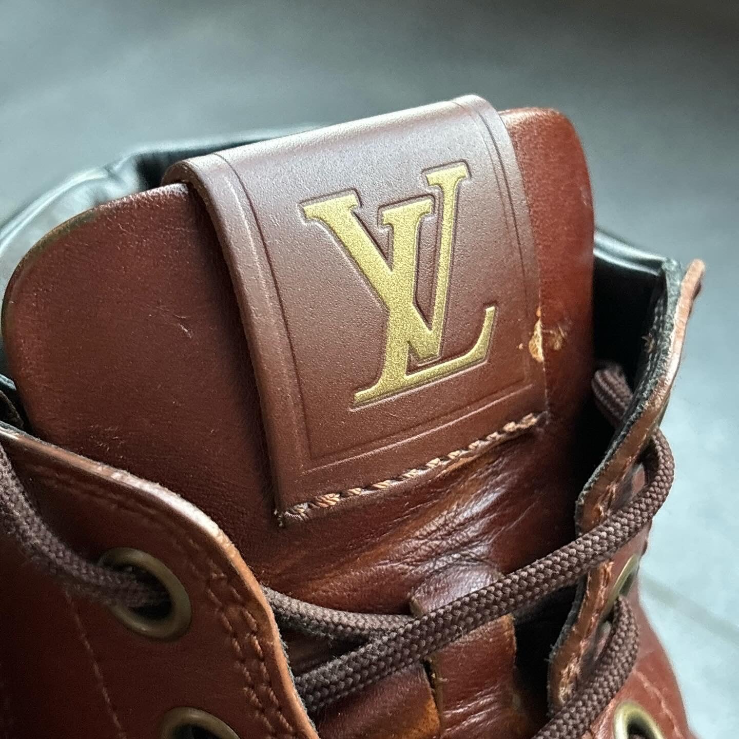 Louis Vuitton
Oberkampf leather boots