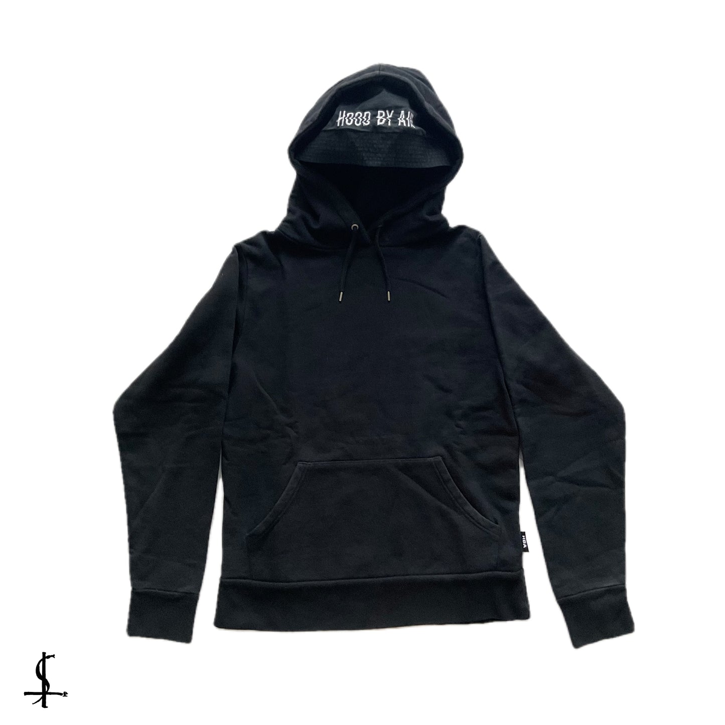 Hood by air bucket logo stitched hoodie