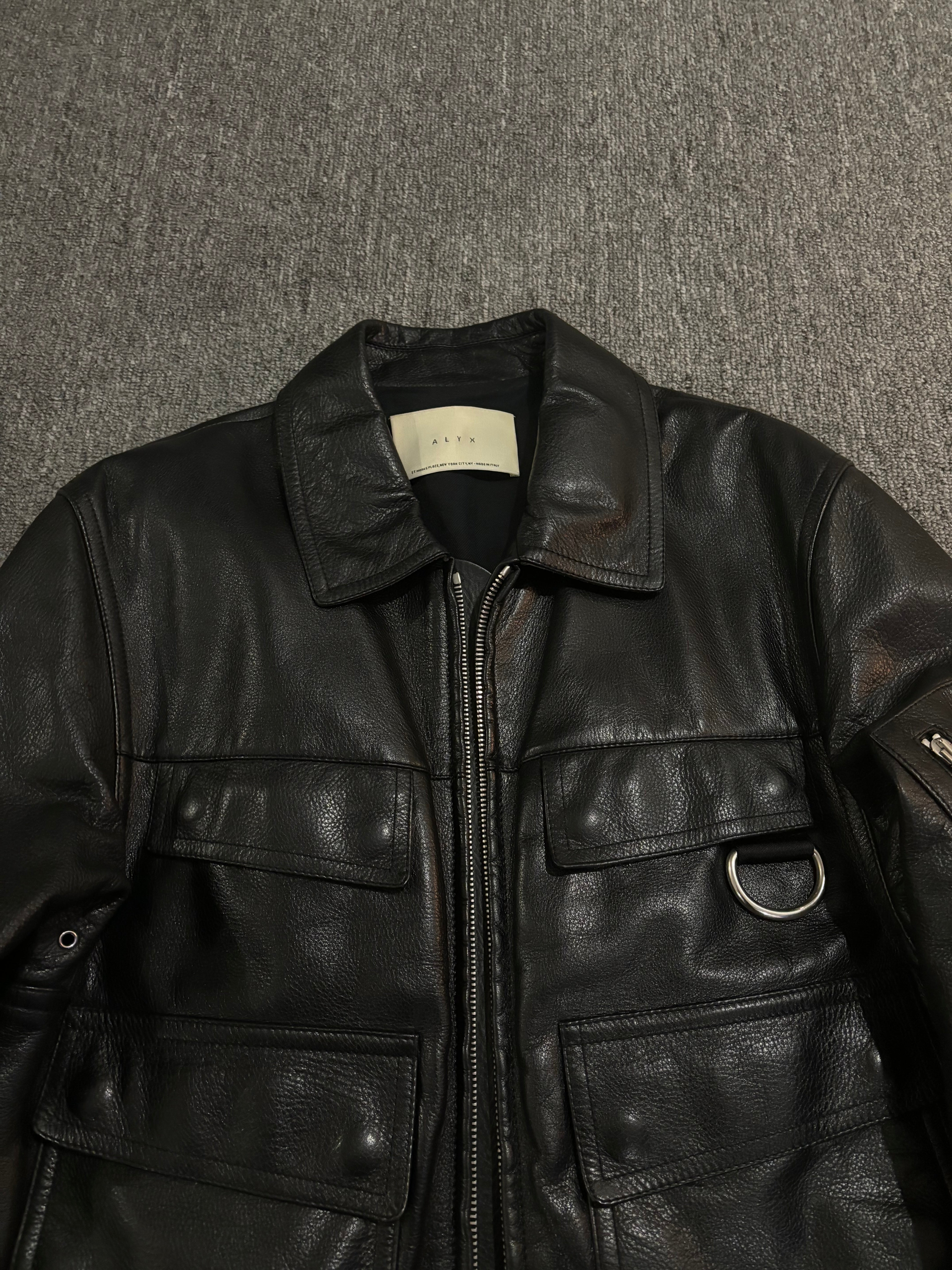 1017 alyx 9sm leather jacket 2016 – ihatebdays.official