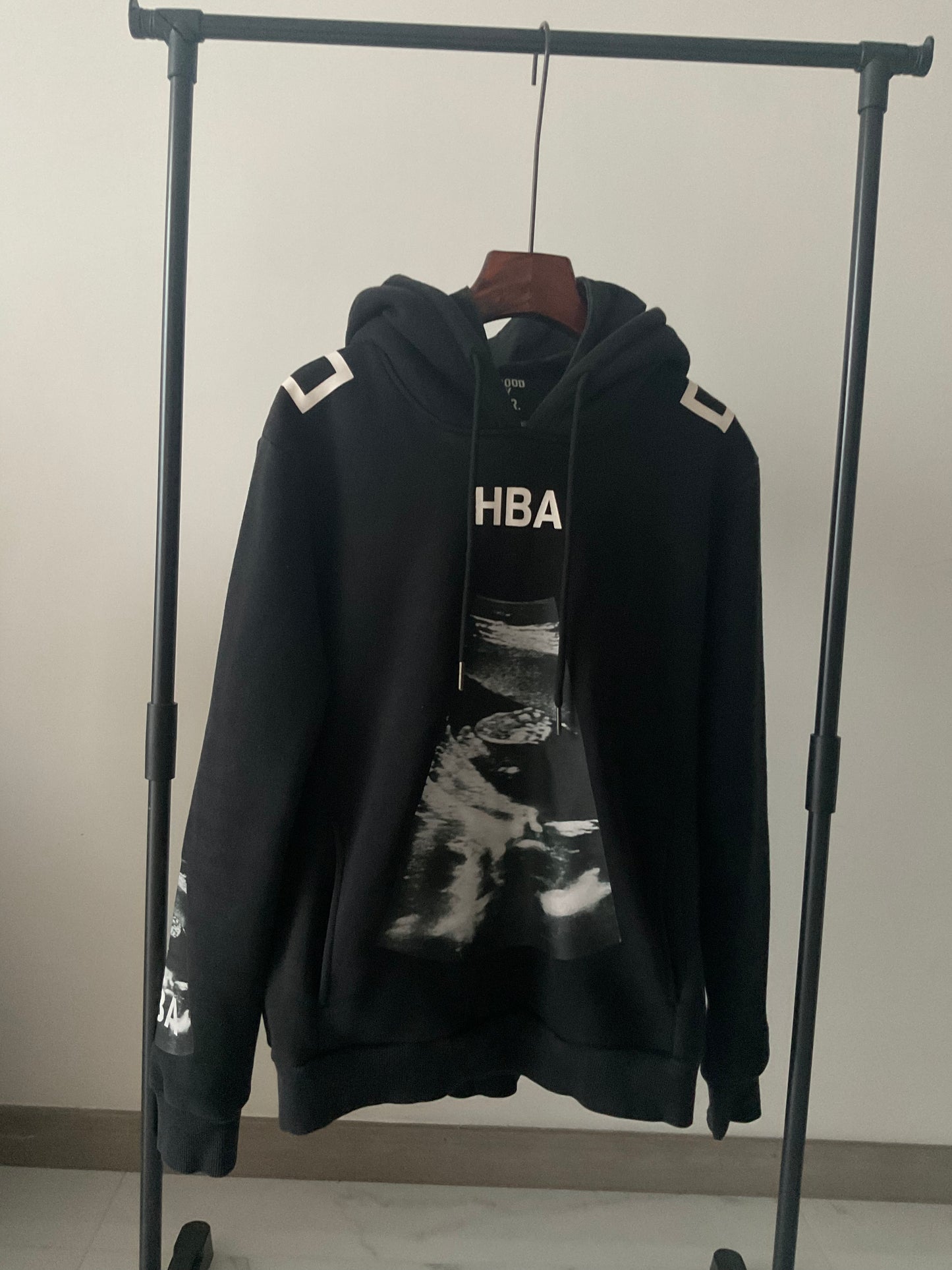 Hood by air double hooded hoodie