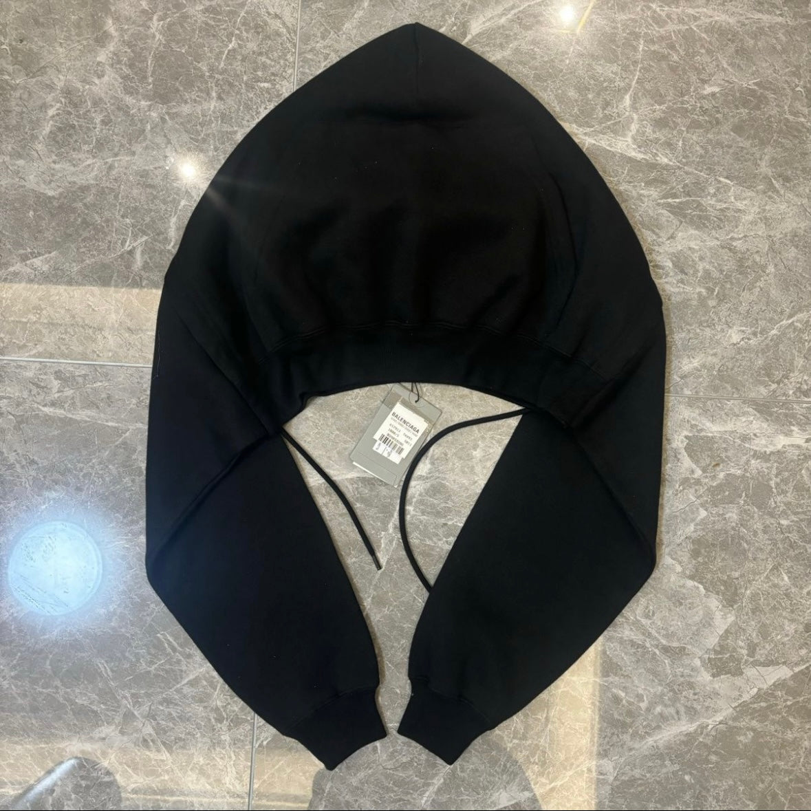 Balenciaga scarf head cover