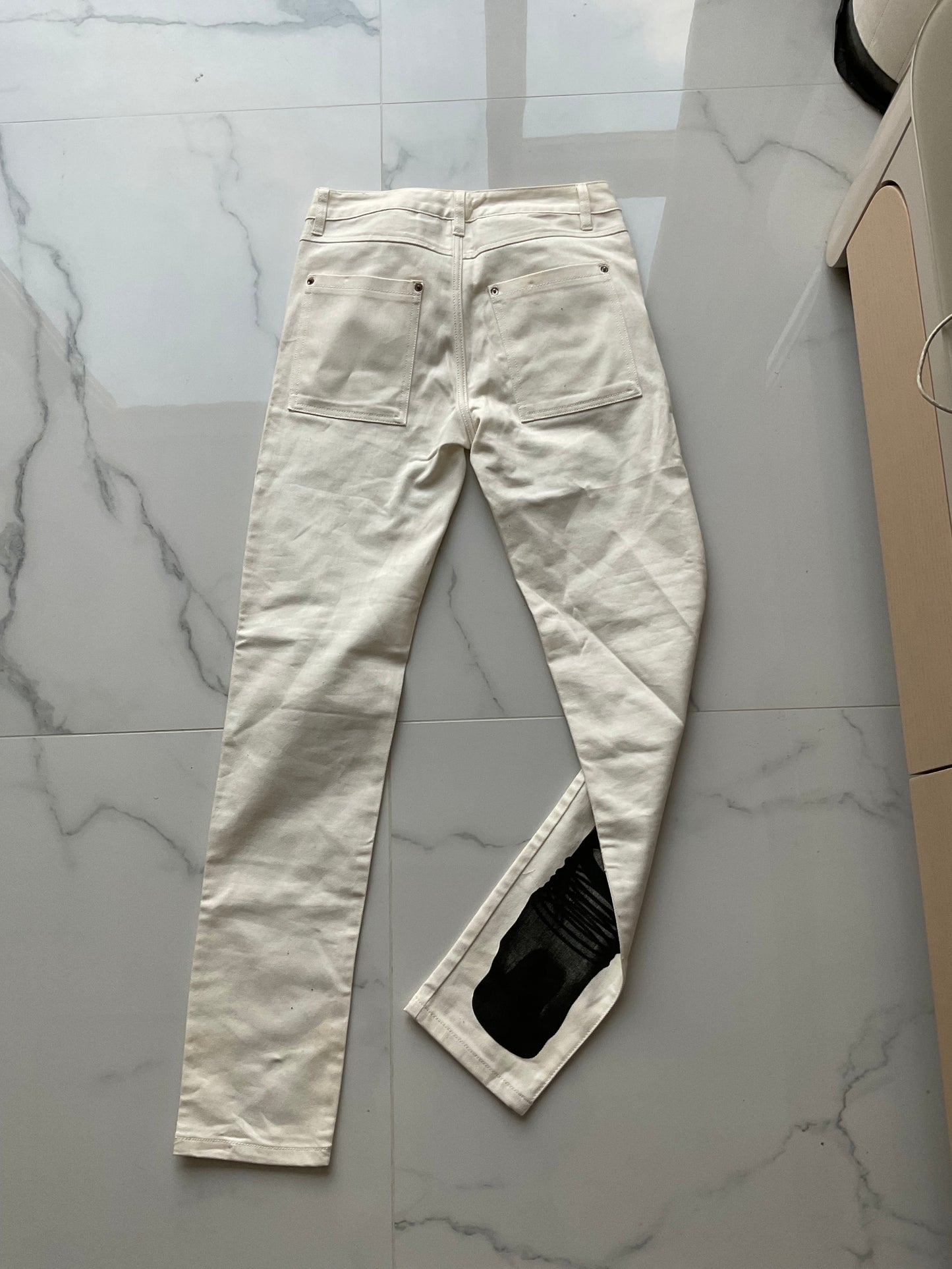 Hood by air 2015 runway jeans