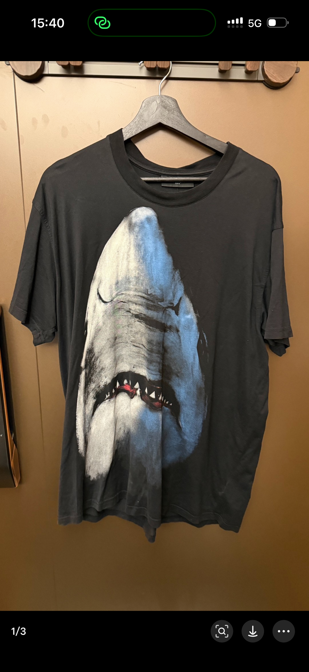 Givenchy shark oversized tee
