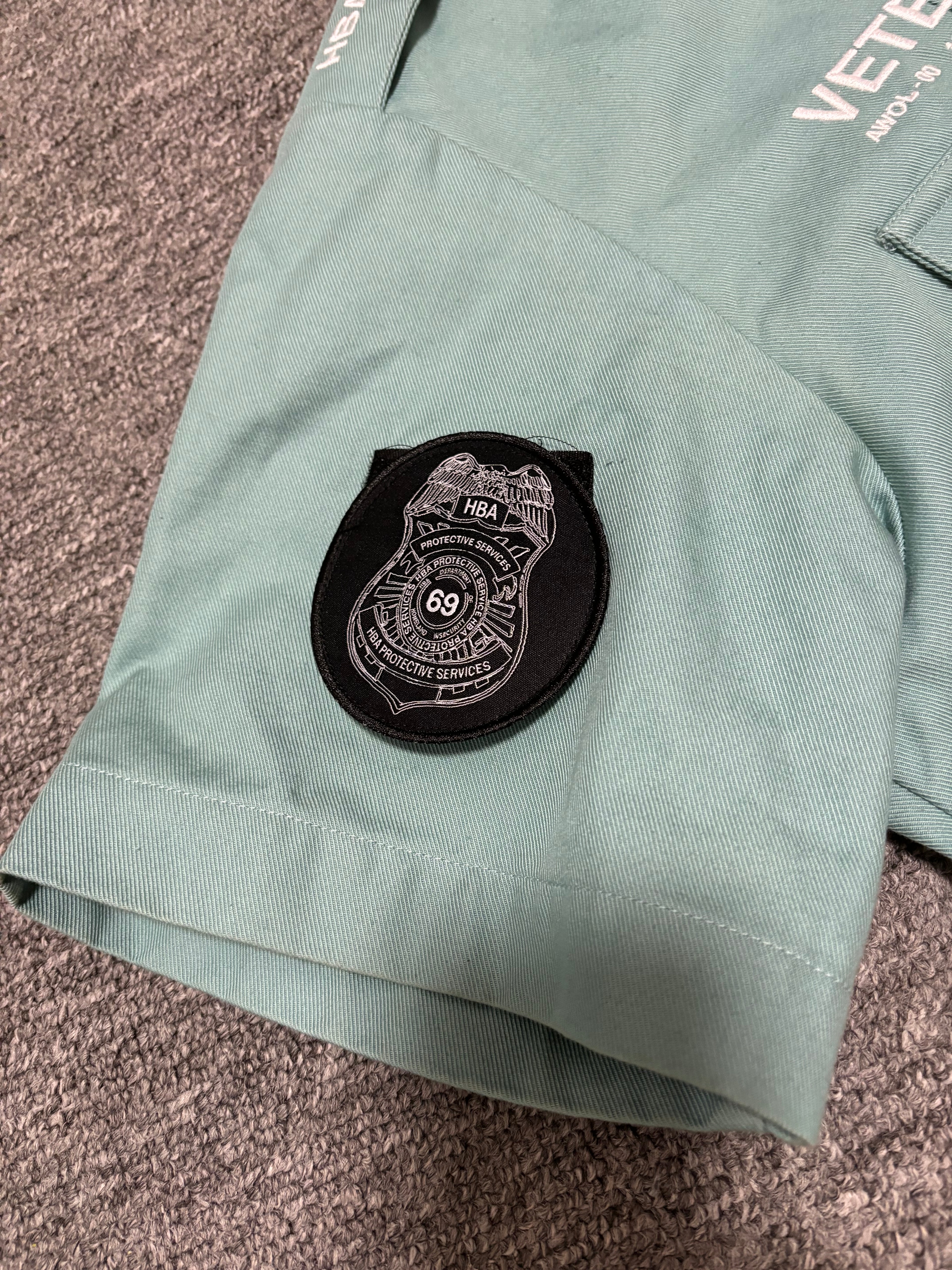 Hood by Air Veteran Heavy Twill Short Sleeve Shirt