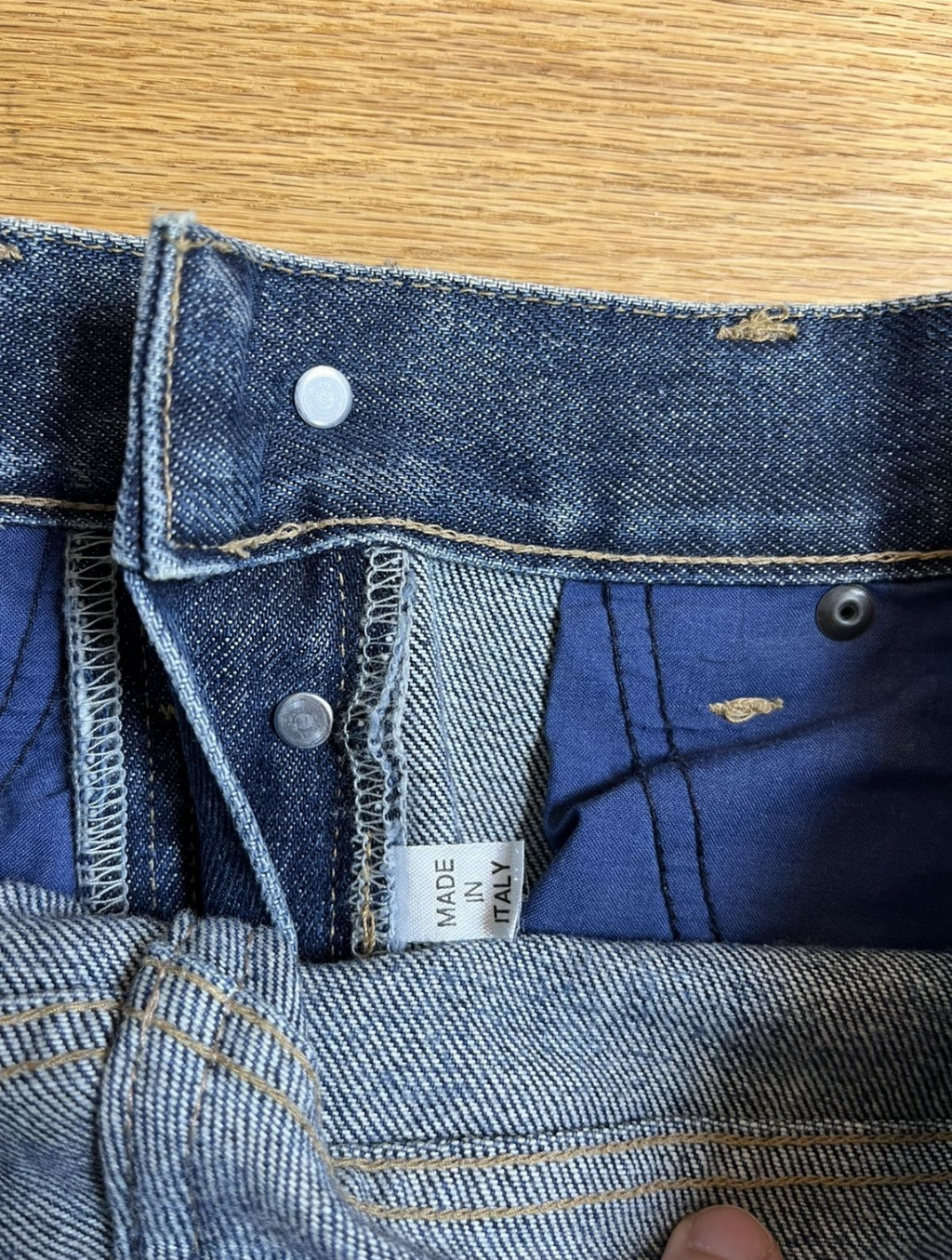 Gucci aw1999 jeans floral embroidered
