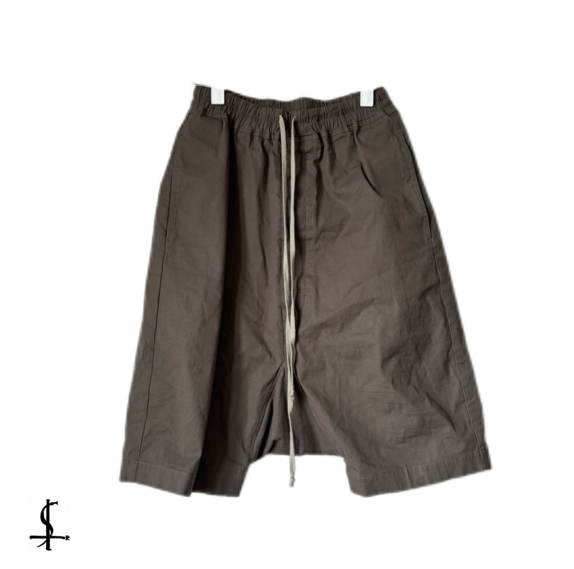 Rick Owen’s drawstring pod shorts