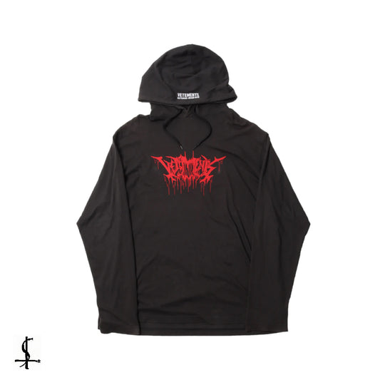 Vetements hommes 2018 death metal logo hoodie