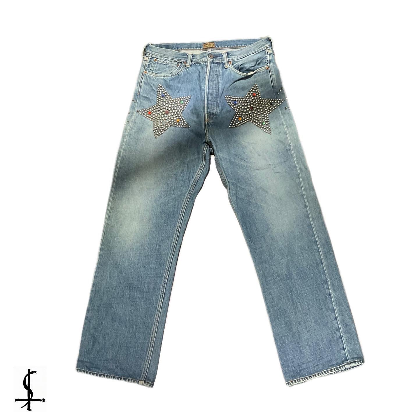 Kapital star embellish jeans