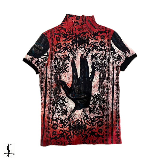 Jean Paul Gaultier 90s devil hand top