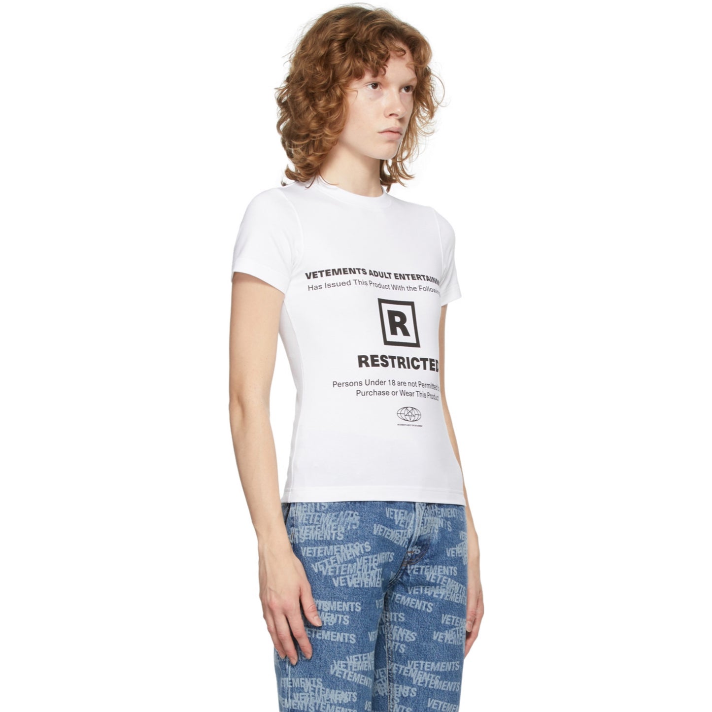 Vetements limited 18+ restricted tee