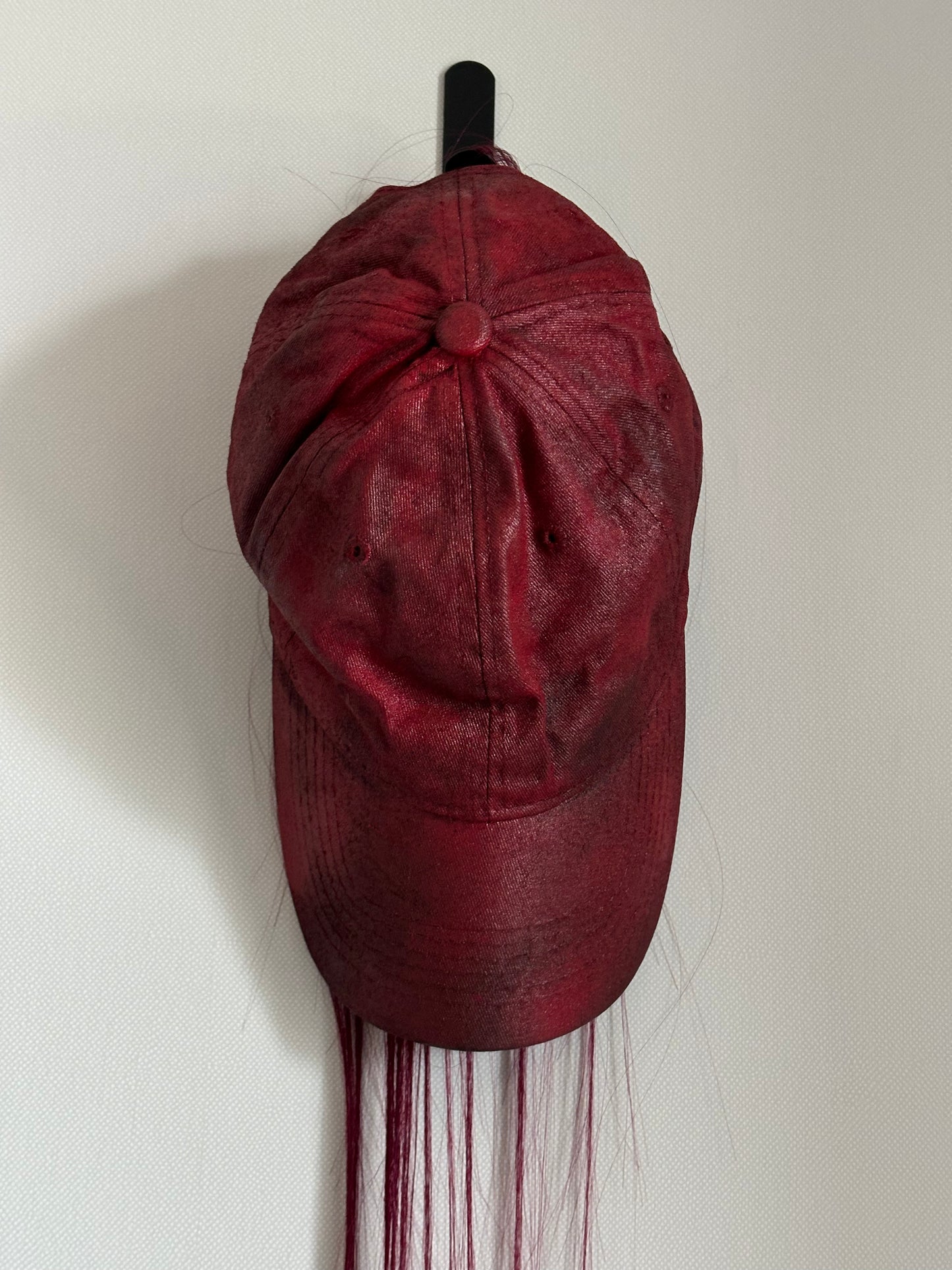 P.L.N.
LONG HAIR CAP (RED)