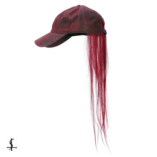 P.L.N.
LONG HAIR CAP (RED)