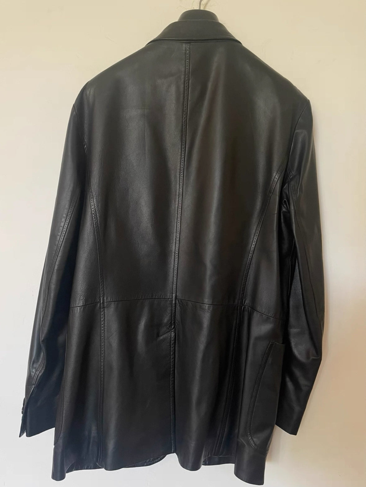 Prada Leather Blazer