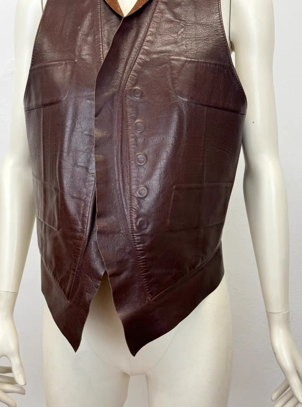 Maison Margiela 01AW Leather Vest