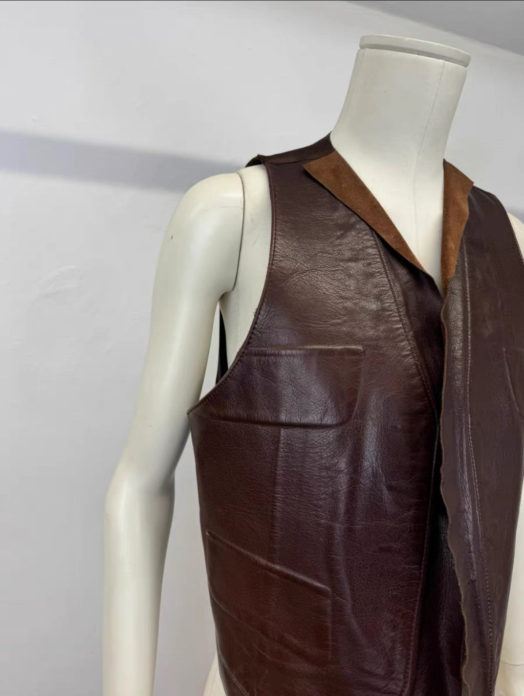 Maison Margiela 01AW Leather Vest