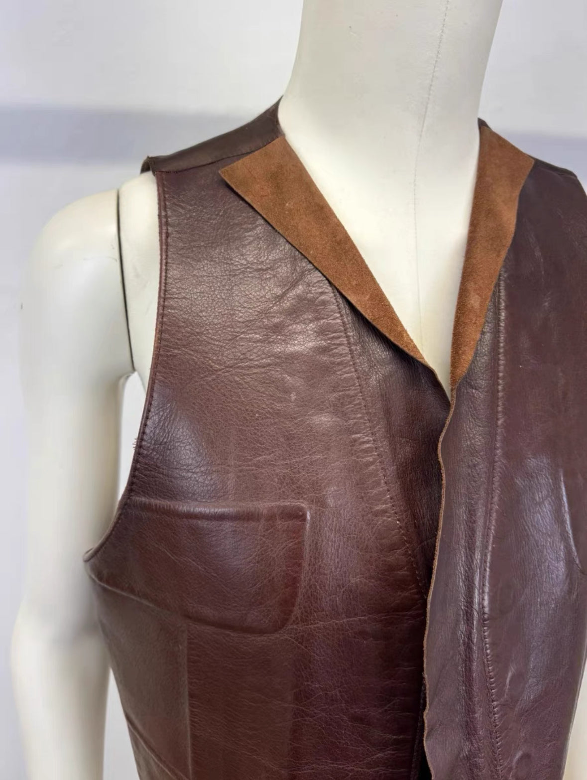 Maison Margiela 01AW Leather Vest