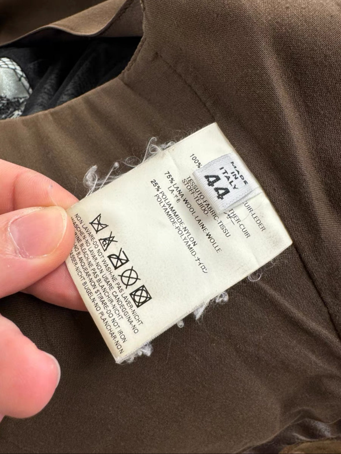 Maison Margiela 01AW Leather Vest