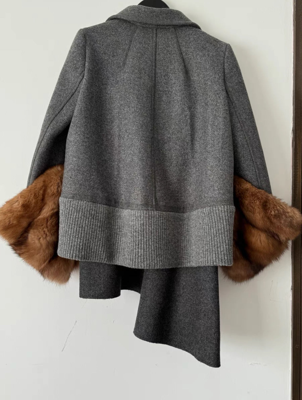 Prada Runway 13FW Wool Fur Set