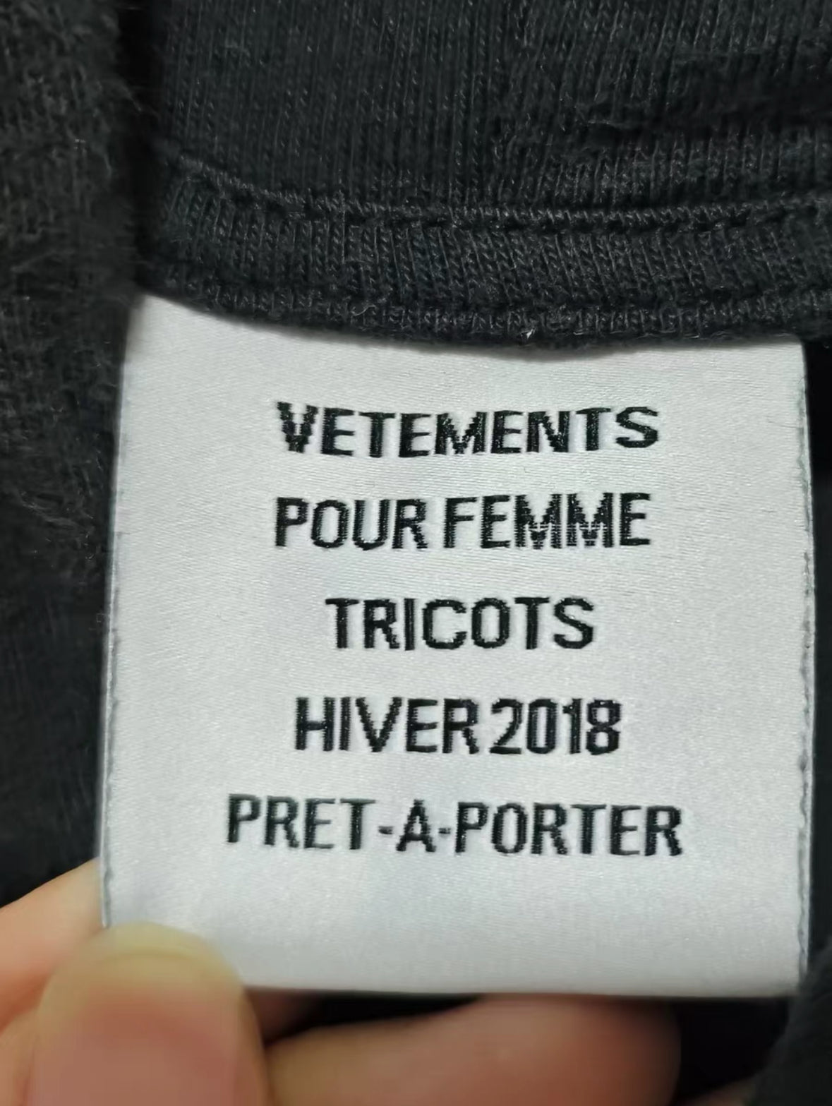 Vetements Hoodie